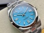 1:1 Superclone-Rolex Oyster Perpetual 41 Ref: 124300(Tiffany Blue dial oyester)