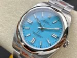 1:1 Superclone-Rolex Oyster Perpetual 41 Ref: 124300(Tiffany Blue dial oyester)