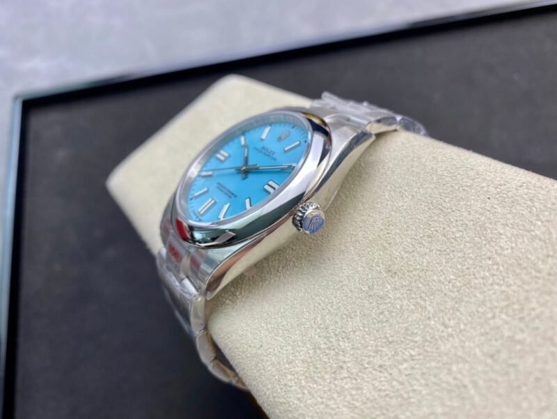 1:1 Superclone-Rolex Oyster Perpetual 41 Ref: 124300(Tiffany Blue dial oyester)
