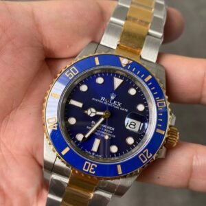 1:1 Superclone-Rolex Submariner 16613(Gold blue sub)