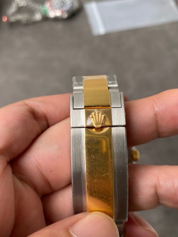 1:1 Superclone-Rolex Submariner 16613(Gold blue sub)