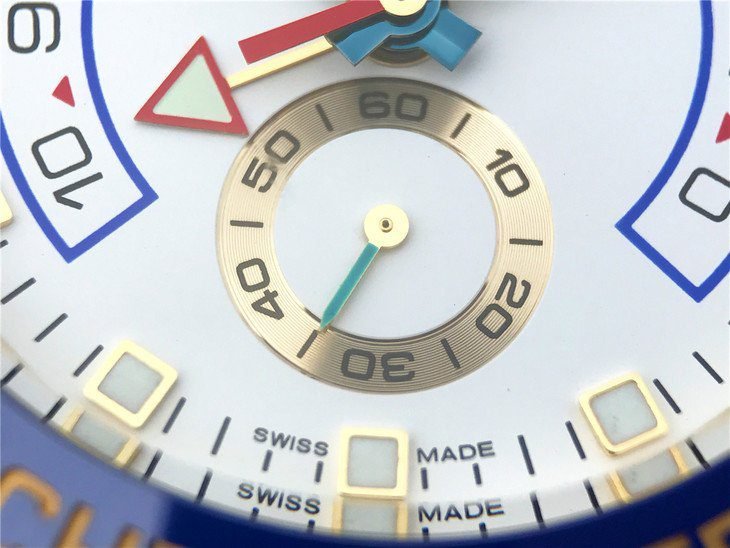 1:1 Superclone-Rolex Yachtmaster II Stainless Steel 116681- 1:1 Superclone(gold yacht master II)