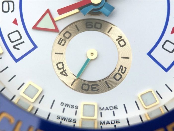 1:1 Superclone-Rolex Yachtmaster II Stainless Steel 116681- 1:1 Superclone(gold yacht master II)