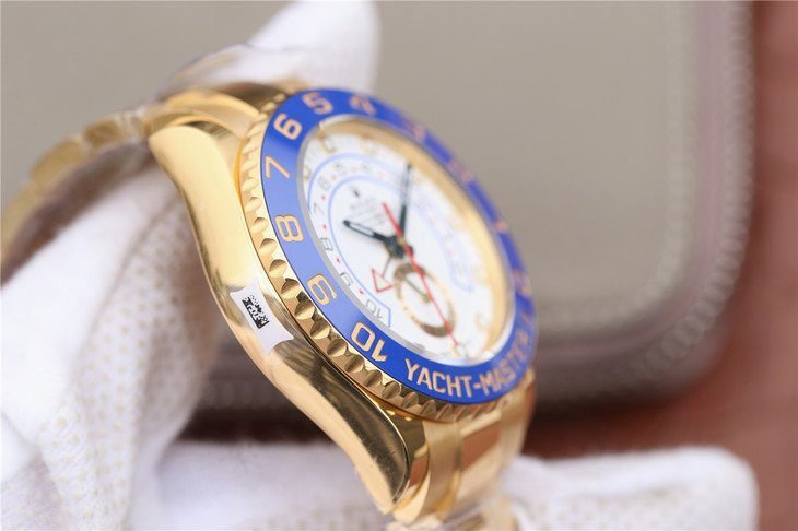 1:1 Superclone-Rolex Yachtmaster II Stainless Steel 116681- 1:1 Superclone(gold yacht master II)