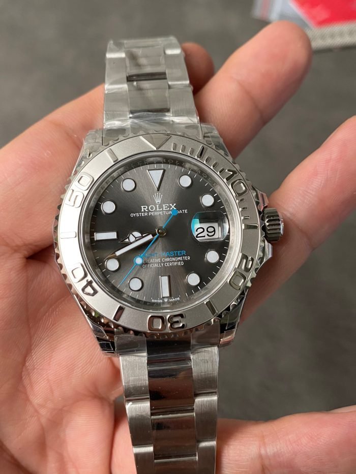 1:1 Superclone-Yachtmaster Stainless Steel 268622(grey dial yacht master 40mm)