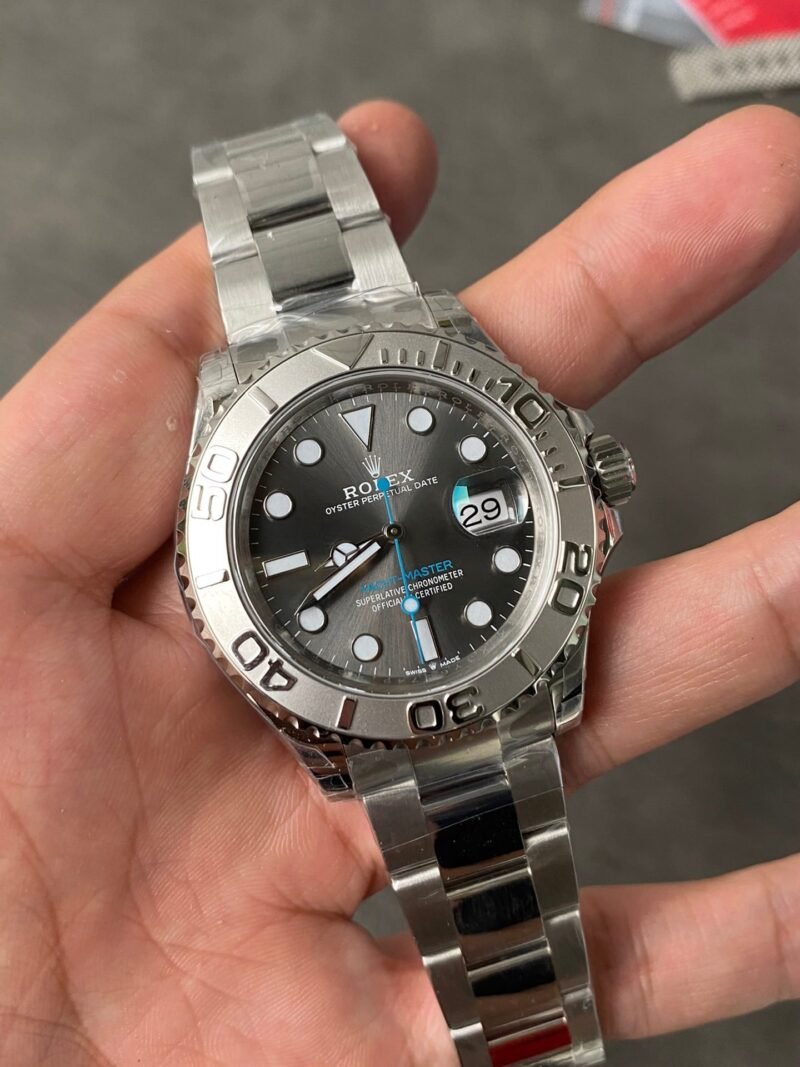 1:1 Superclone-Yachtmaster Stainless Steel 268622(grey dial yacht master 40mm)