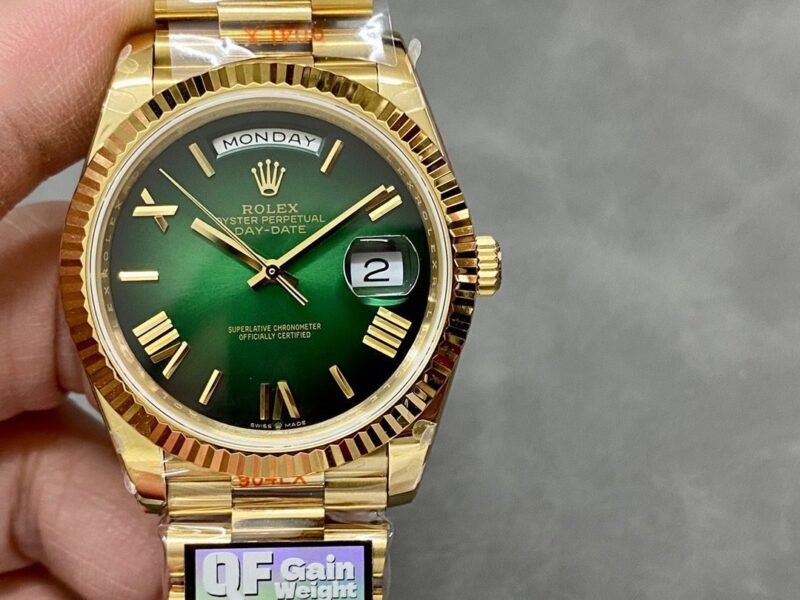 Rolex 18K gold-plated  Day Date 40mm
