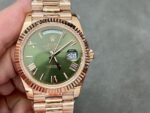 Rolex 18K rose gold plated day date 40mm 3235