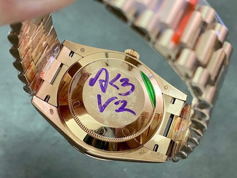 Rolex 18K rose gold plated day date 40mm 3235