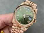 Rolex 18K rose gold plated day date 40mm 3235