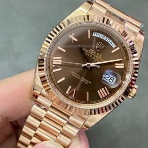 Rolex 18K rose gold plated day date 40mm 3235