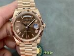 Rolex 18K rose gold plated day date 40mm 3235