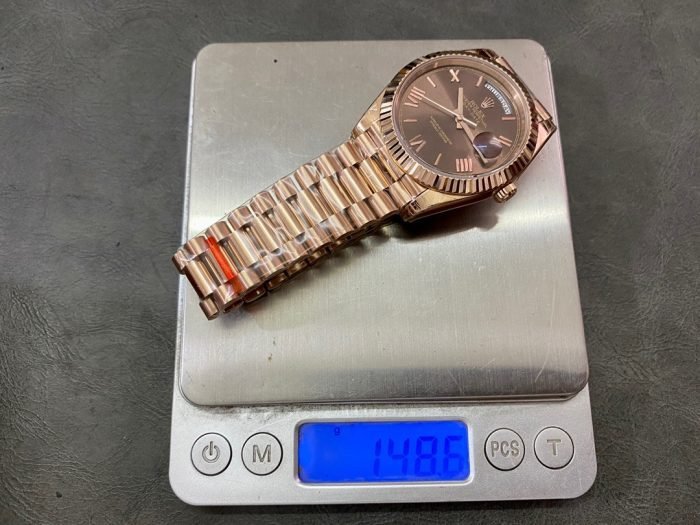 Rolex 18K rose gold plated day date 40mm 3235