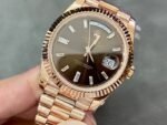 Rolex 18K rose gold plated day date 40mm 3235