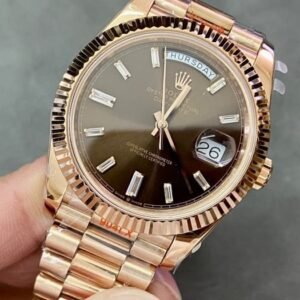 Rolex 18K rose gold plated day date 40mm 3235