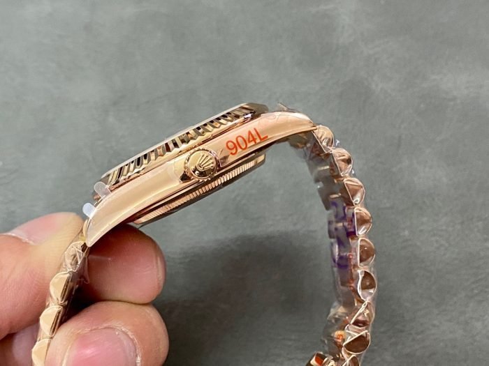 Rolex 18K rose gold plated day date 40mm 3235