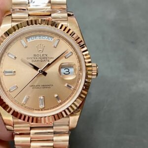 Rolex 18K rose gold plated day date 40mm 3235_68527f9ac7395.jpeg