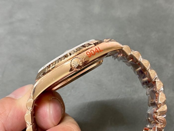 Rolex 18K rose gold plated day date 40mm 3235