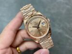 Rolex 18K rose gold plated day date 40mm 3235