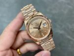 Rolex 18K rose gold plated day date 40mm 3235