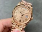 Rolex 18K rose gold plated day date 40mm 3235