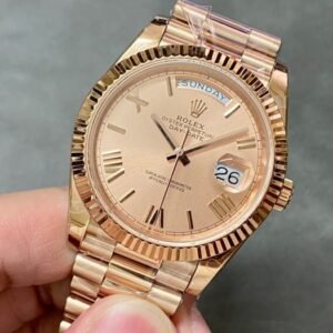 Rolex 18K rose gold plated day date 40mm 3235