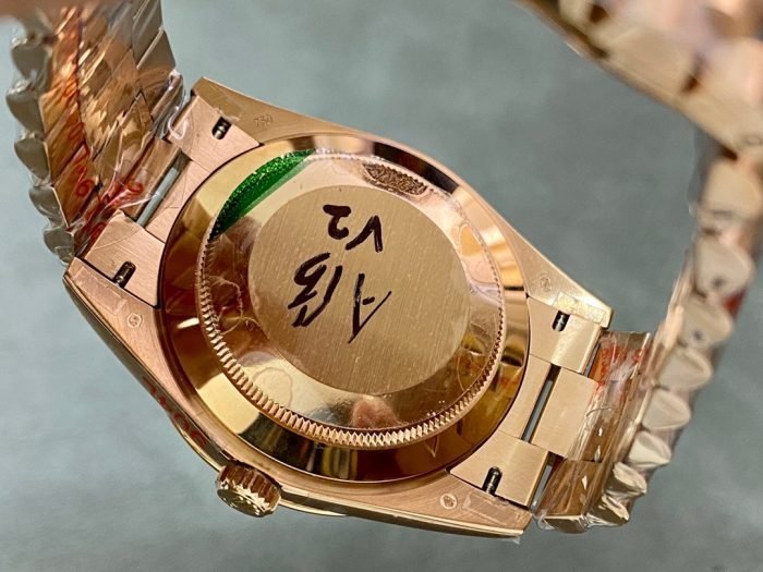 Rolex 18K rose gold plated day date 40mm 3235