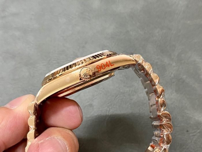 Rolex 18K rose gold plated day date 40mm 3235