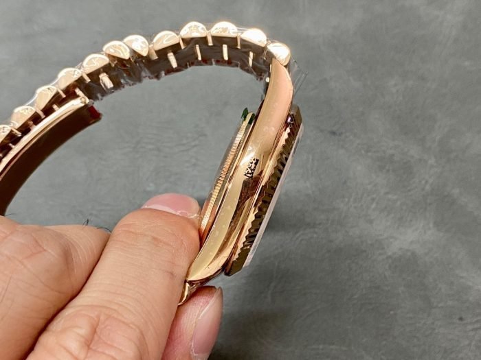 Rolex 18K rose gold plated day date 40mm 3235