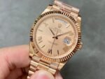 Rolex 18K rose gold plated day date 40mm 3235
