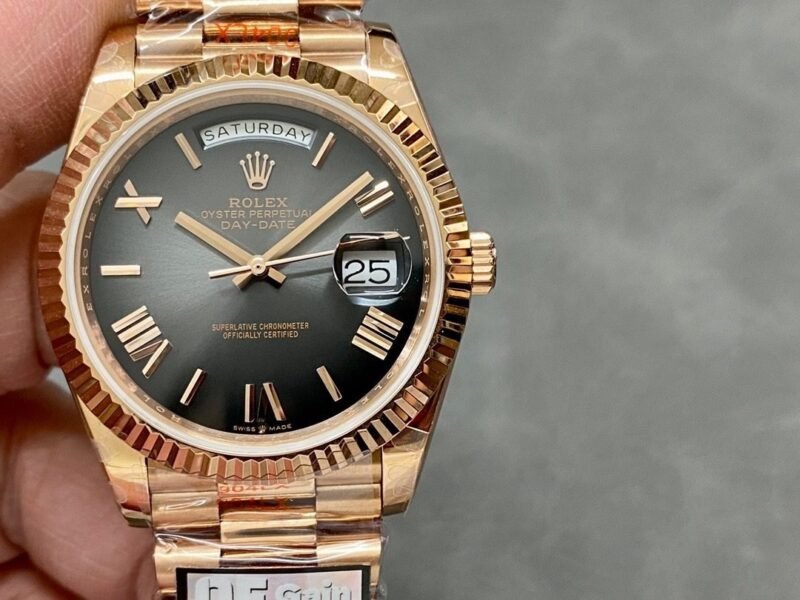Rolex 18K Rose Gold Plated Day Date 40mm