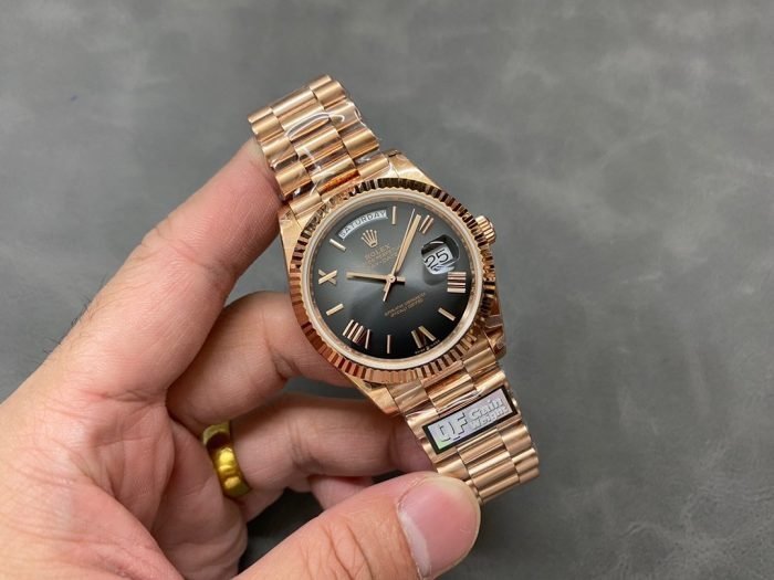 Rolex 18K Rose Gold Plated Day Date 40mm