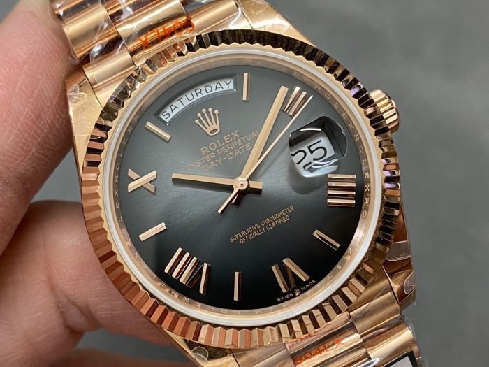 Rolex 18K Rose Gold Plated Day Date 40mm