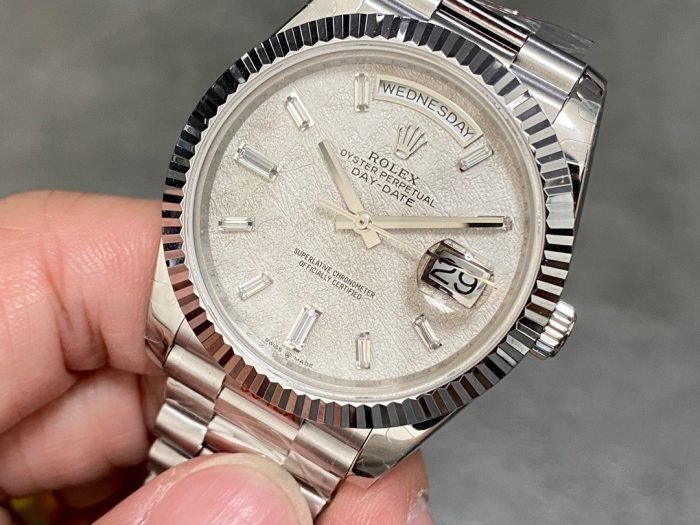 Rolex 18K White Gold Day Date 40mm