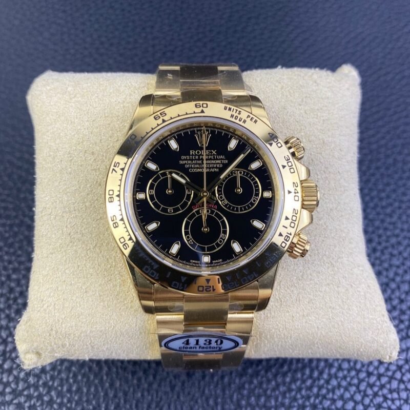 Rolex Cosmograph Daytona 116528 Yellow Gold Original Cal.4130 Movement