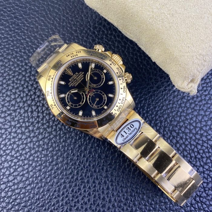 Rolex Cosmograph Daytona 116528 Yellow Gold Original Cal.4130 Movement