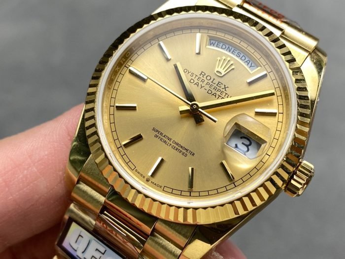 Rolex day date 36mm counterweight version158g